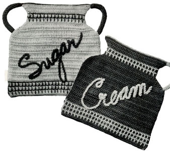 Sugar and Cream Potholders Pattern