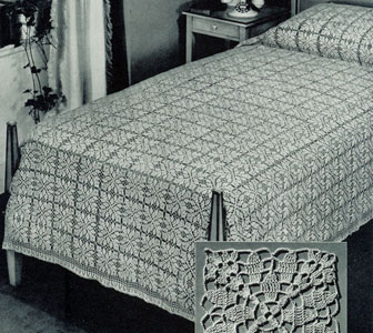 Traditional Bedspread Pattern #6049