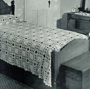Cockle Shells Bedspread Pattern #6052