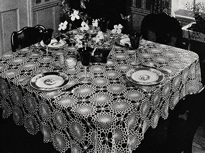Forest Flowers Tablecloth Pattern #7387