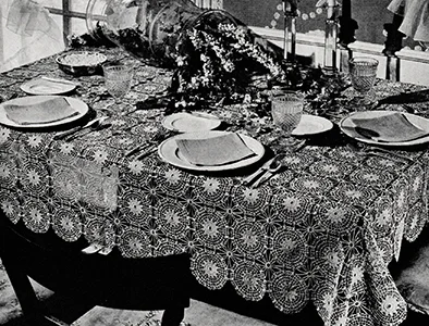 Sorcery Tablecloth Pattern #7391