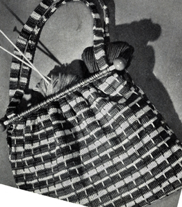 Knit Two Purl Two Bag Pattern #496