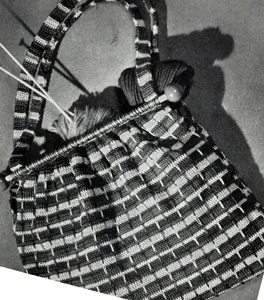 Knit Two Purl Two Bag Pattern #496