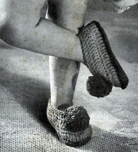 Junior Patio Pets Slippers Pattern #5140