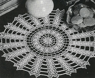 Williamsburg Doily Pattern #7545