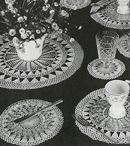 Marlborough Luncheon Set Pattern #7557