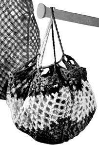 Round Shopping Bag Pattern #4015