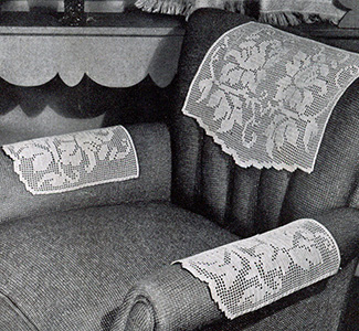 Flower Show Chair Set #7579 Pattern