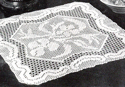 Party Piece Doily Pattern #7600