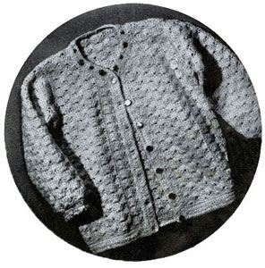 Baby Cardigan Pattern #5234
