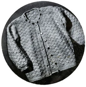 Baby Cardigan Pattern #5234