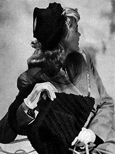Open Crown Hat and Bag Set Pattern #PC-1326