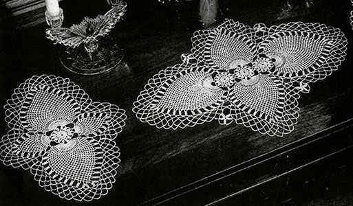 Pineapple Whirl Doily Pattern
