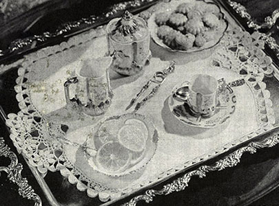 Tray Cloth Edging Pattern #7627