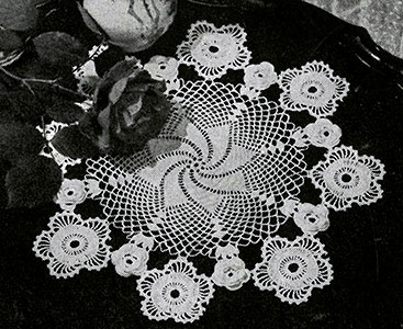 Irish Crochet Doily Pattern