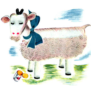 William Goat Stuffed Animal Pattern #PC-1507