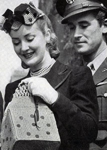 Hat and Bag Pattern #2347
