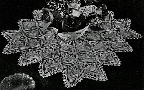 Square Centerpiece Pattern #7776-A