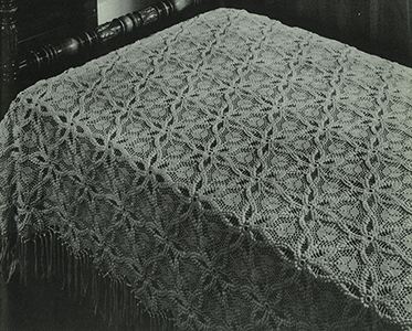 Crochet Bedspread Pattern #6126