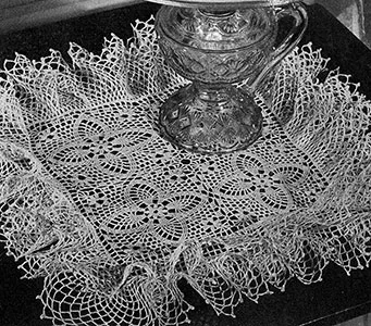 Whirlwind Doily Pattern #D-118