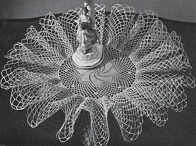 Flying Comet Doily Pattern #D-136