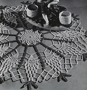 Pineapple Wheel Doily Pattern #PD-423