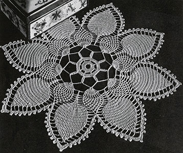 Pineapple Petals Doily Pattern #PD-425