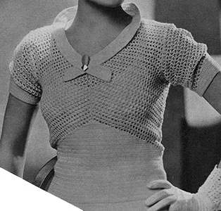 Empire Blouse Pattern #6