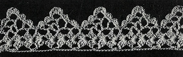 Shell Scallop Edging Pattern #14