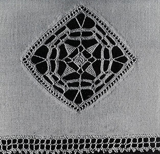 Reticella Motif for Towel Pattern #247