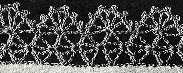 Monkeyface Lace Edging Pattern #323