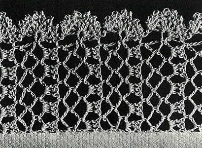 Lattice Lace Edging Pattern #324