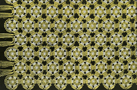 Wheel of Fortune Bedspread Pattern #204