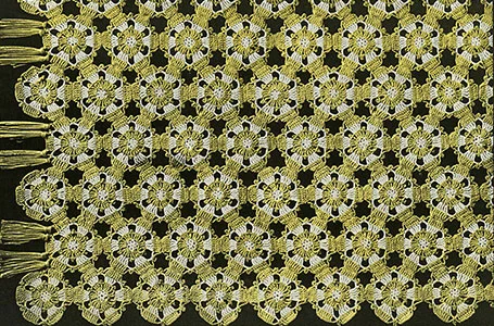 Wheel of Fortune Bedspread Pattern #204