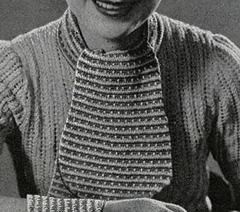 Tyrolean Scarf Pattern #47