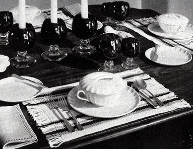 Peasant Table Mats Pattern #70