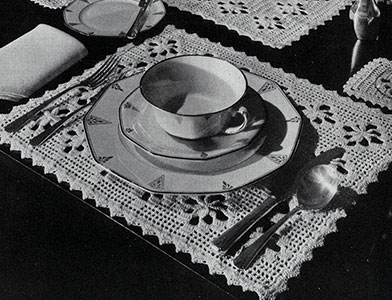 The Petal Luncheon Set Pattern #721