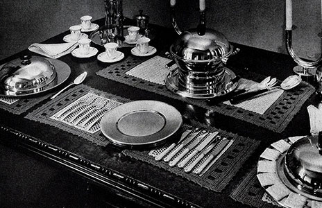 Midnight Supper Set Pattern #725