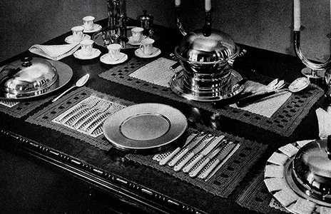 Midnight Supper Set Pattern #725