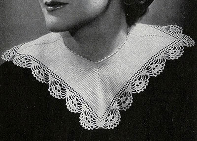 Square Ribbed Collar Pattern #24