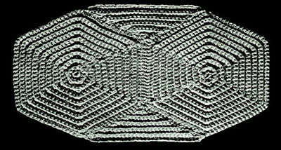 Hexagon Dish Mat Pattern #759