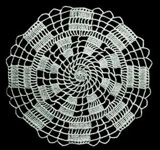 Crooked Ladder Doily Pattern #762
