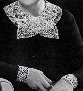 Dentelle Collar and Cuffs Pattern #266