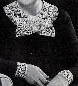 Dentelle Collar and Cuffs Pattern #266