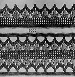 Romeo and Juliet Edging & Insertion Pattern #8005