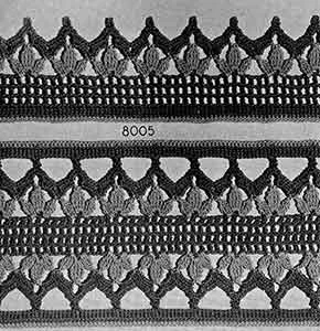 Romeo and Juliet Edging & Insertion Pattern #8005