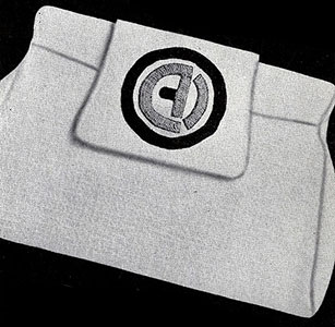 Modern Personal Motif Purse Pattern #8098