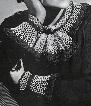 Collar and Cuff Set Pattern #2089