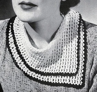 Scarf Collar Pattern #2099