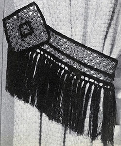 Fringed Tie-Back Pattern